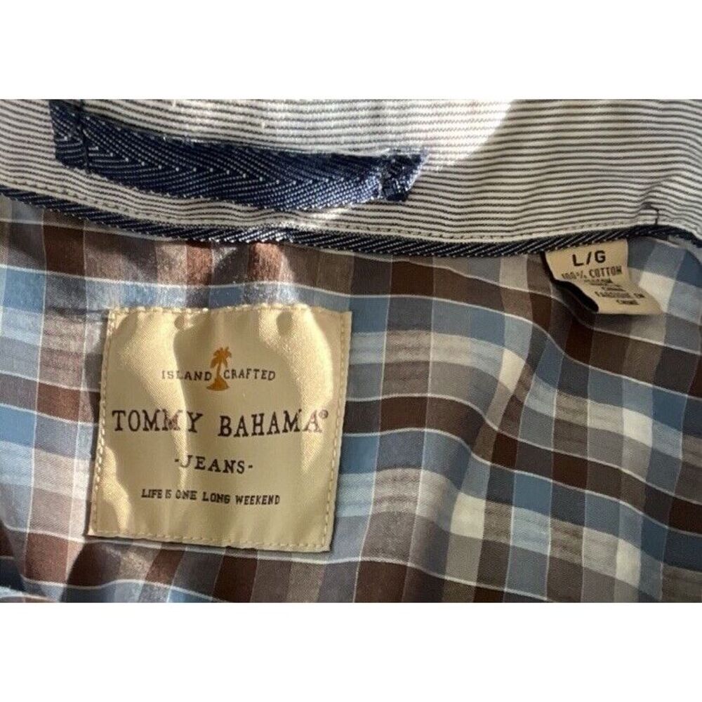 Tommy Bahama Jeans Long Sleeve Button Up Shirt - Men's Size Large - Picture 4 of 8